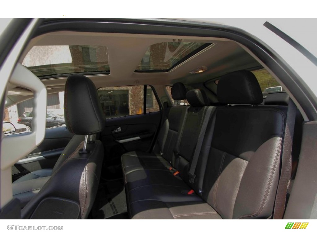 2012 Edge Limited AWD - White Platinum Metallic Tri-Coat / Charcoal Black photo #22