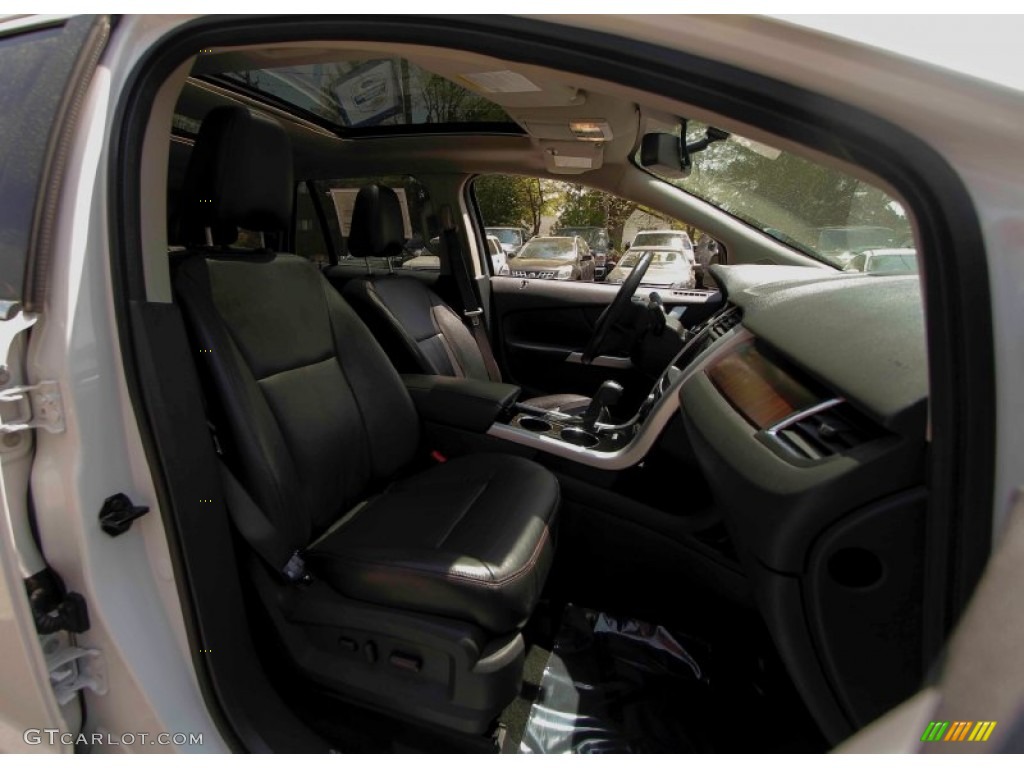 2012 Edge Limited AWD - White Platinum Metallic Tri-Coat / Charcoal Black photo #28