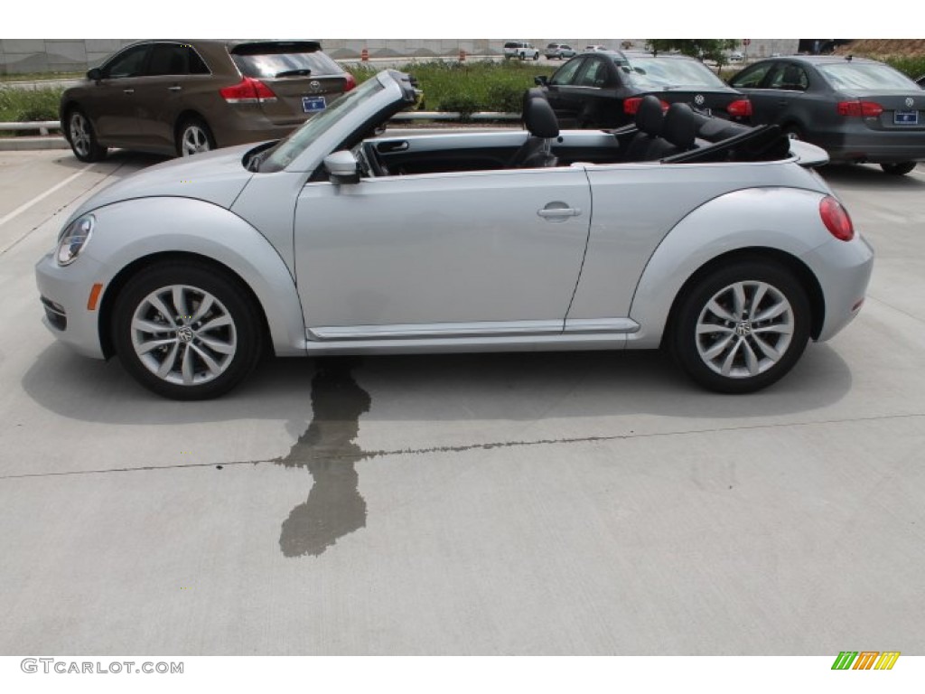 Reflex Silver Metallic 2014 Volkswagen Beetle TDI Convertible Exterior Photo #93438465