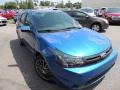 2011 Blue Flame Metallic Ford Focus SES Sedan  photo #1