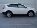 2014 Blizzard White Pearl Toyota RAV4 Limited  photo #3