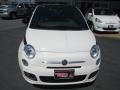 2012 Bianco (White) Fiat 500 Sport  photo #2