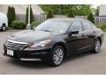 2011 Crystal Black Pearl Honda Accord EX-L Sedan  photo #7