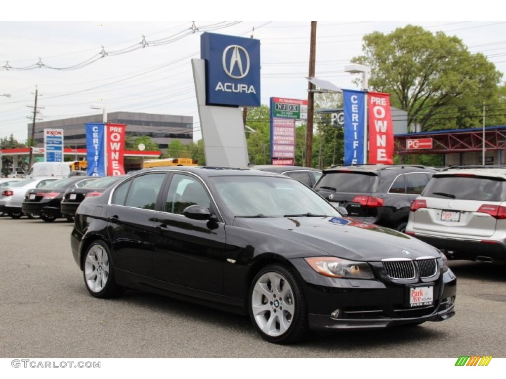 Jet Black BMW 3 Series