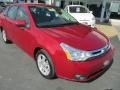 Sangria Red Metallic 2009 Ford Focus SES Sedan