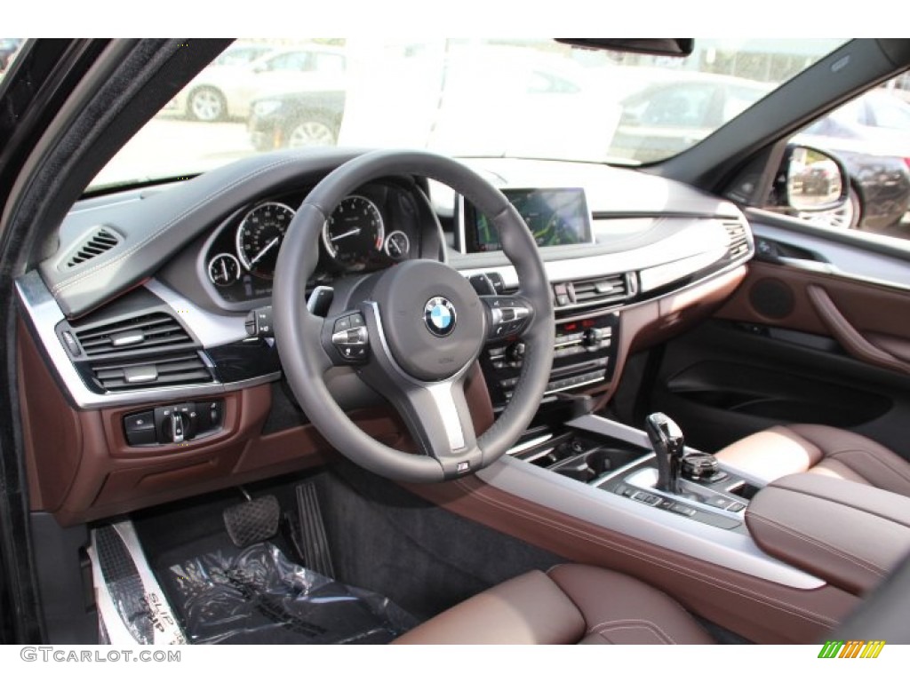 Mocha Interior 2014 BMW X5 xDrive50i Photo #93442555