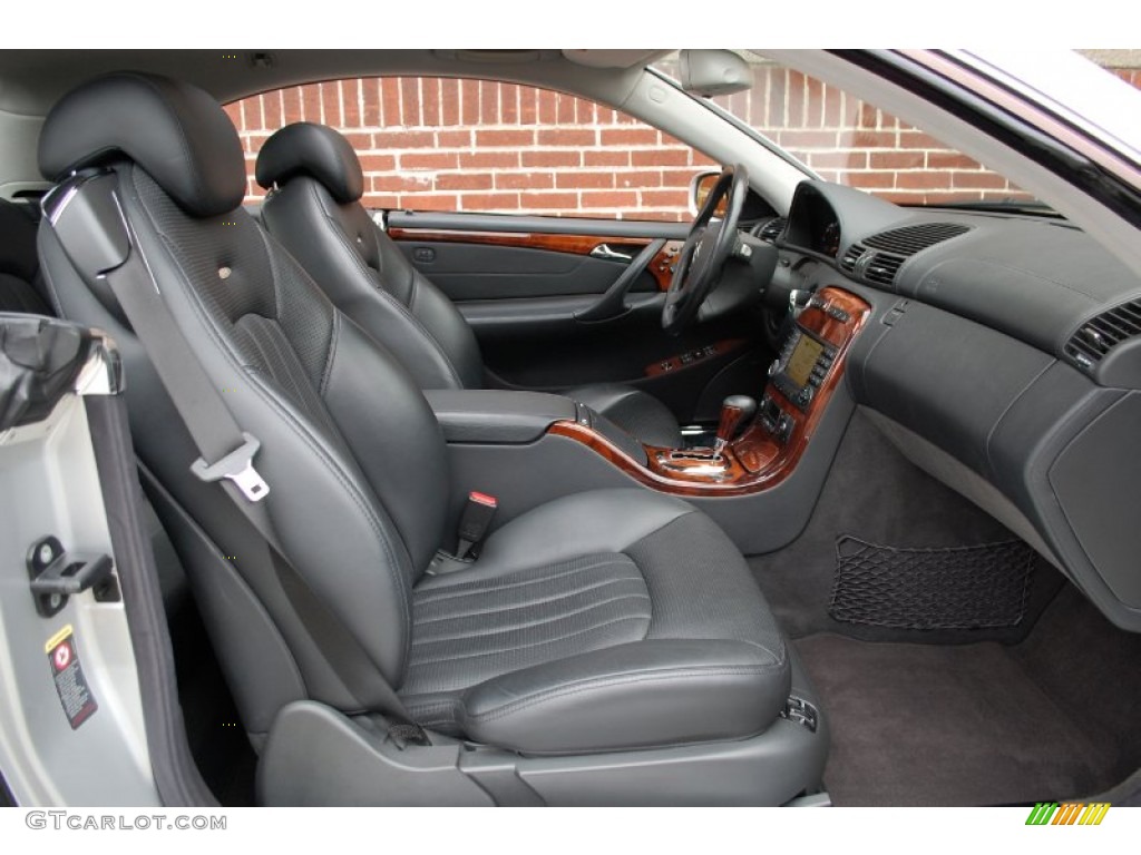 Charcoal Interior 2004 Mercedes-Benz CL 55 AMG Photo #93443710