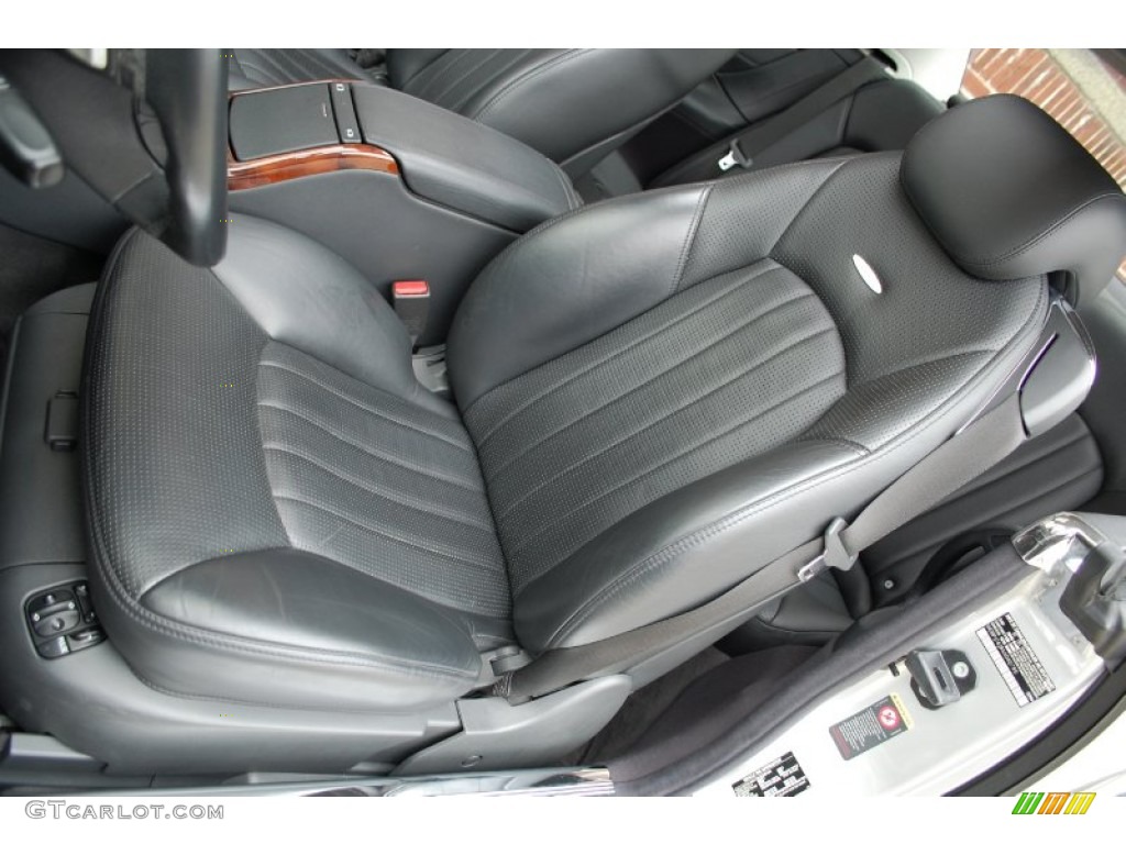 Charcoal Interior 2004 Mercedes-Benz CL 55 AMG Photo #93443735