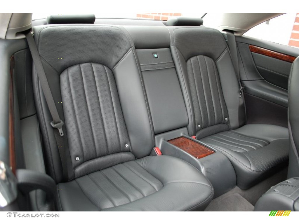 Charcoal Interior 2004 Mercedes-Benz CL 55 AMG Photo #93443830