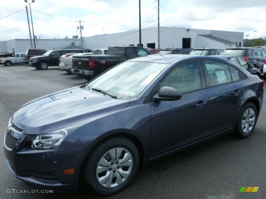 2014 Cruze LS - Atlantis Blue Metallic / Jet Black/Medium Titanium photo #1