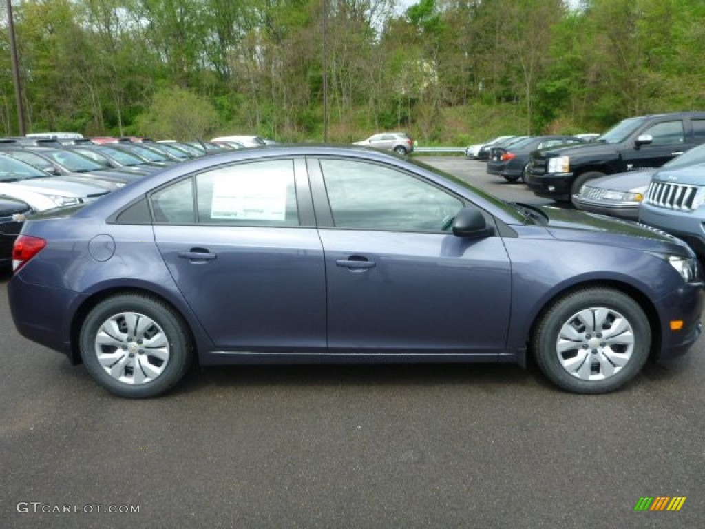 2014 Cruze LS - Atlantis Blue Metallic / Jet Black/Medium Titanium photo #6