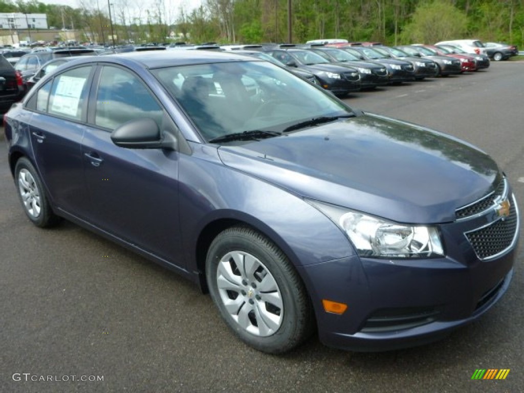 2014 Cruze LS - Atlantis Blue Metallic / Jet Black/Medium Titanium photo #7