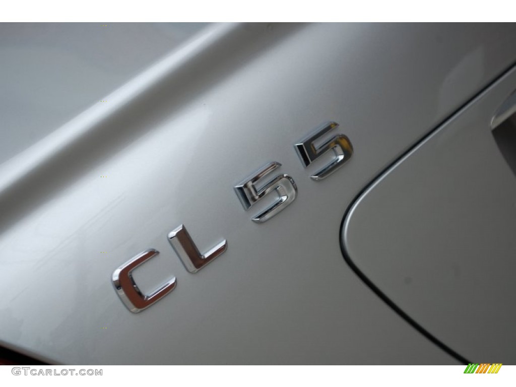 2004 CL 55 AMG - Brilliant Silver Metallic / Charcoal photo #102