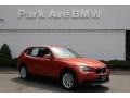 Valencia Orange 2014 BMW X1 xDrive28i