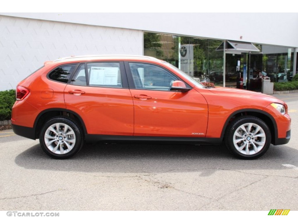 Valencia Orange 2014 BMW X1 xDrive28i Exterior Photo #93445978