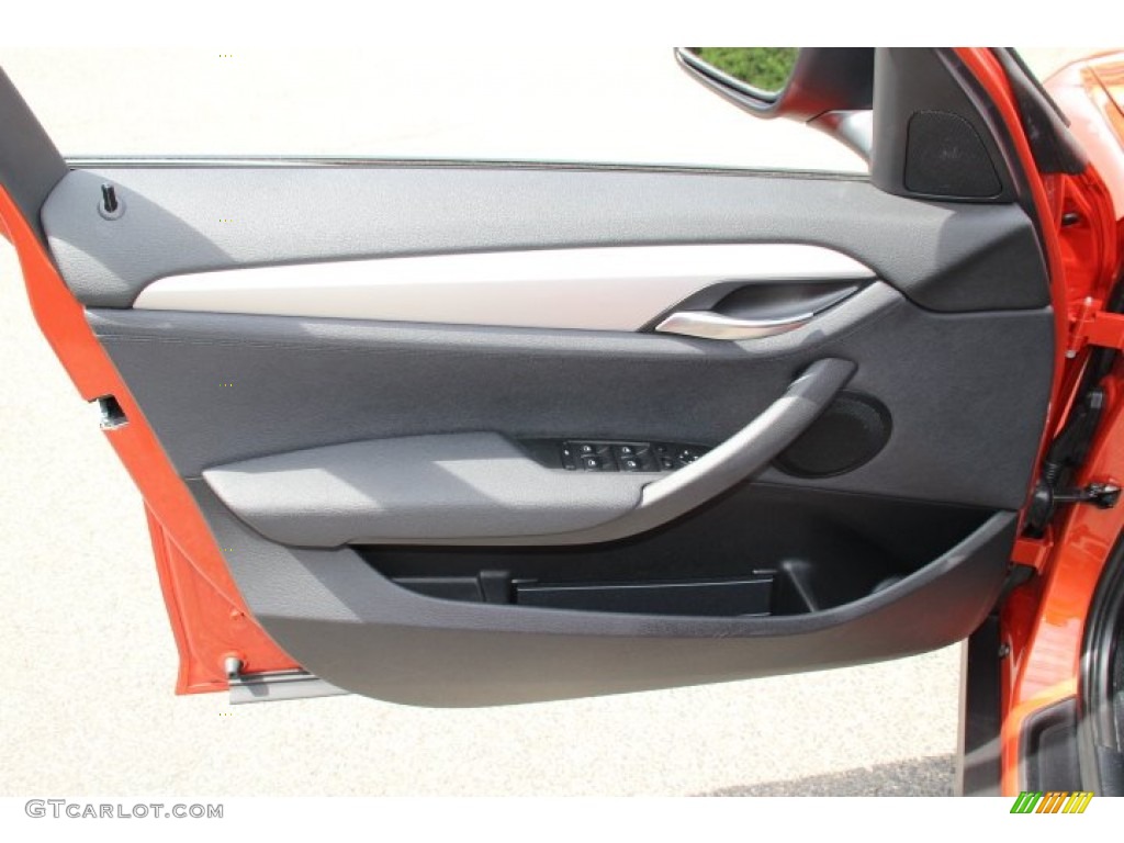 2014 BMW X1 xDrive28i Black Door Panel Photo #93446158