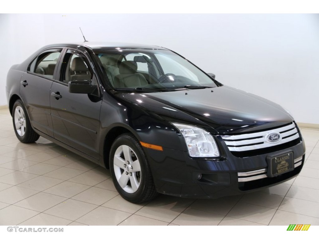 Dark Blue Ink Metallic Ford Fusion