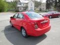 2014 Red Hot Chevrolet Sonic LT Sedan  photo #7