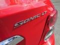 2014 Red Hot Chevrolet Sonic LT Sedan  photo #9