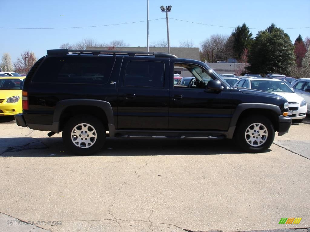 2003 Suburban 1500 Z71 4x4 - Black / Gray/Dark Charcoal photo #3