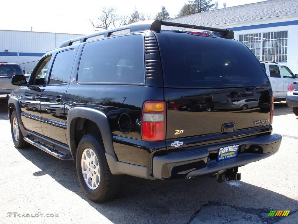 2003 Suburban 1500 Z71 4x4 - Black / Gray/Dark Charcoal photo #5