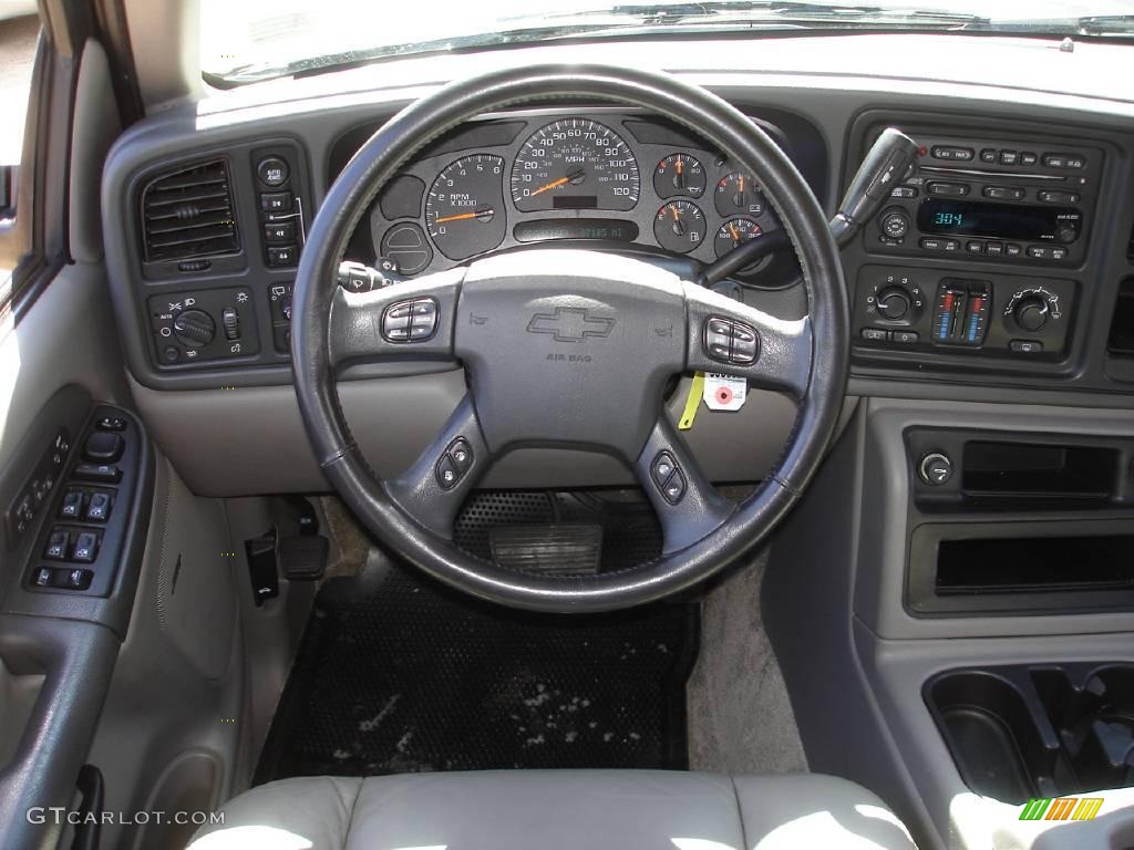 2003 Suburban 1500 Z71 4x4 - Black / Gray/Dark Charcoal photo #11