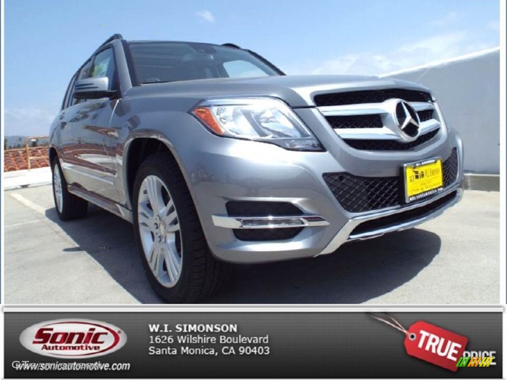 2014 GLK 350 - Palladium Silver Metallic / Black photo #1