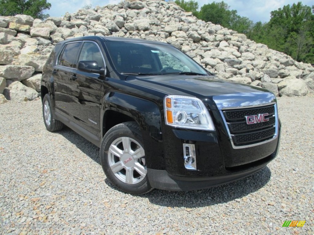Onyx Black 2014 GMC Terrain SLE Exterior Photo #93448513
