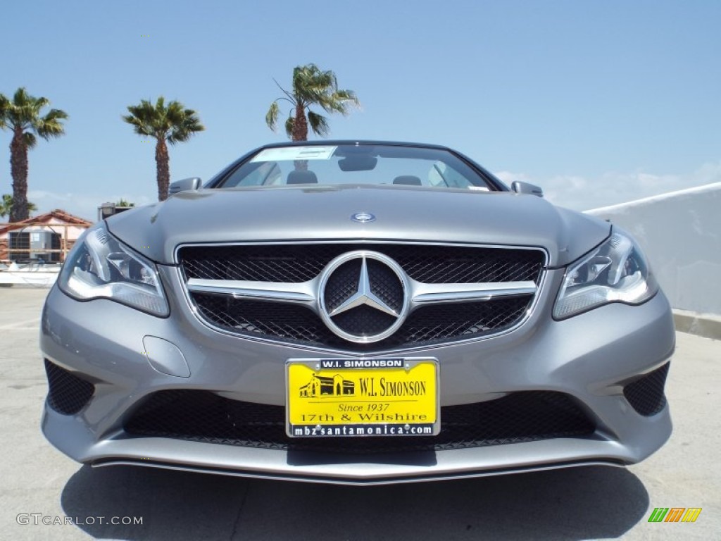 2014 E 350 Cabriolet - Paladium Silver Metallic / Black photo #2