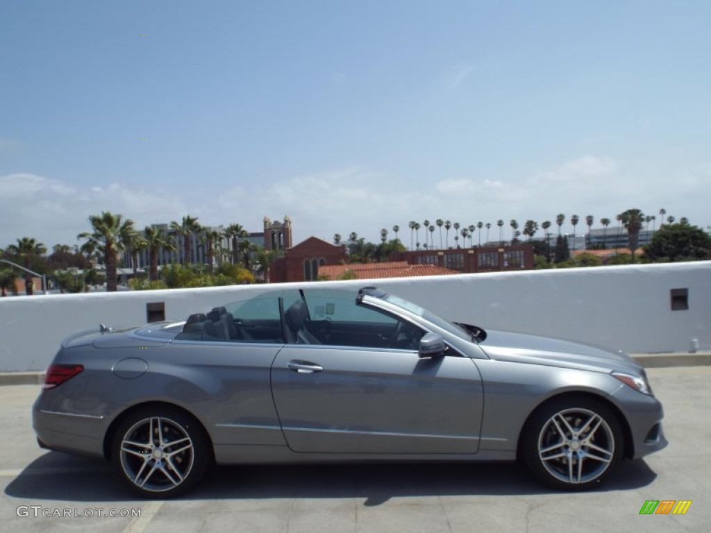 2014 E 350 Cabriolet - Paladium Silver Metallic / Black photo #3