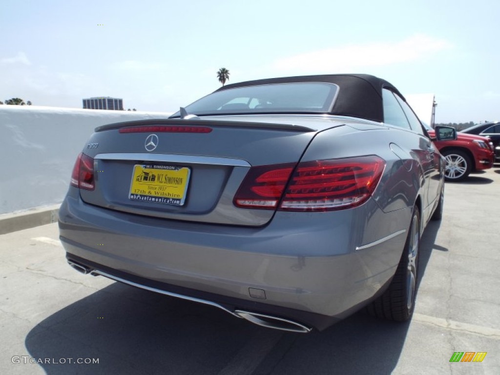 2014 E 350 Cabriolet - Paladium Silver Metallic / Black photo #8