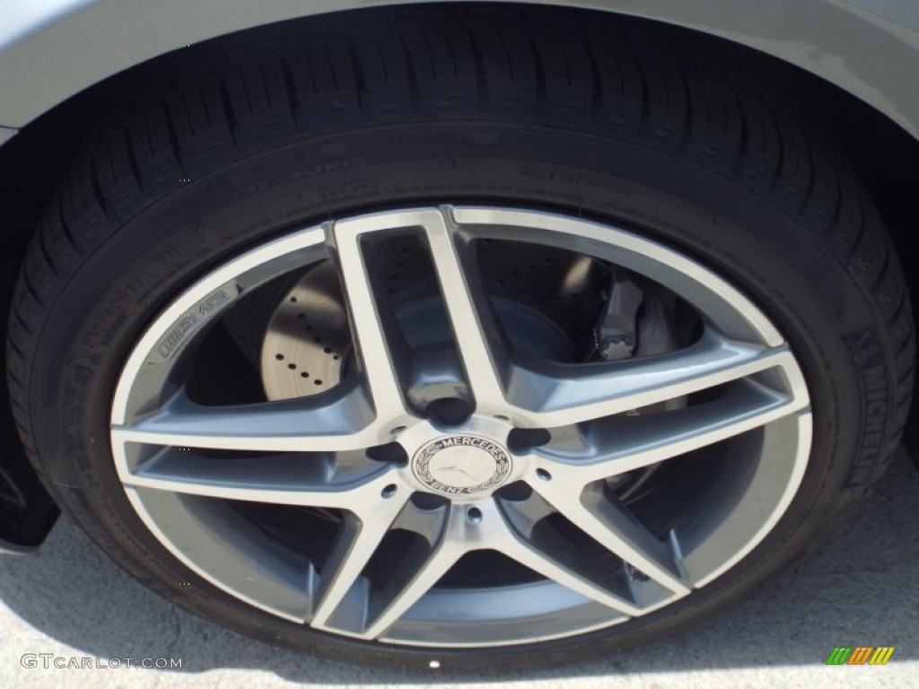 2014 E 350 Cabriolet - Paladium Silver Metallic / Black photo #10
