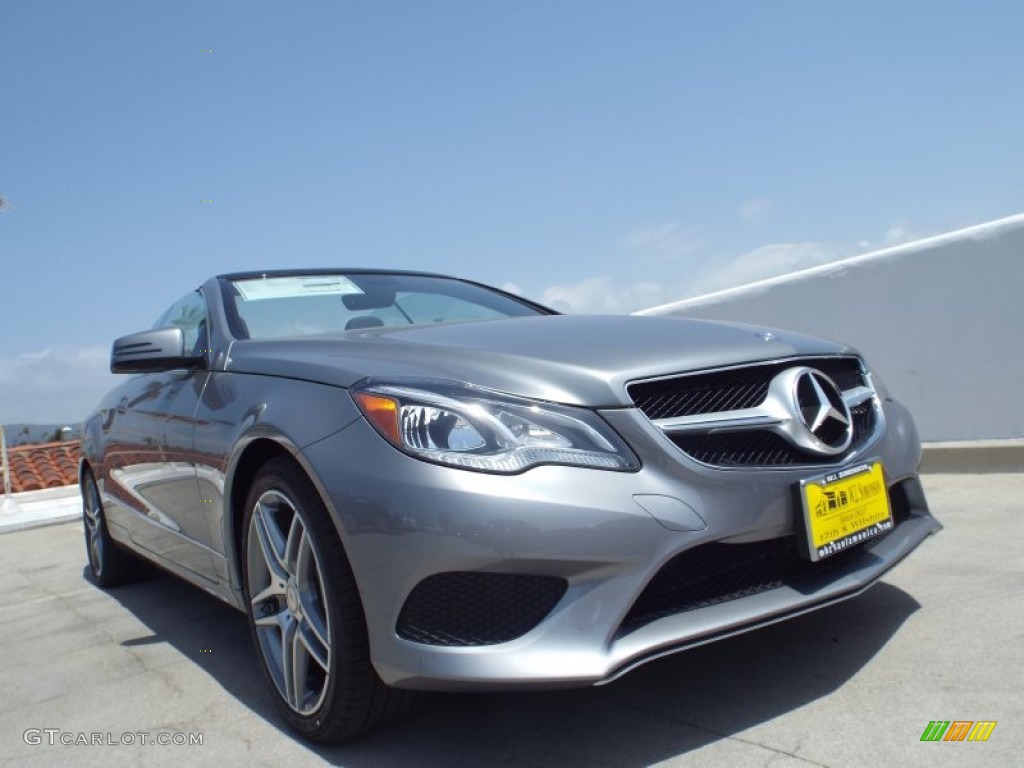 2014 E 350 Cabriolet - Paladium Silver Metallic / Black photo #11