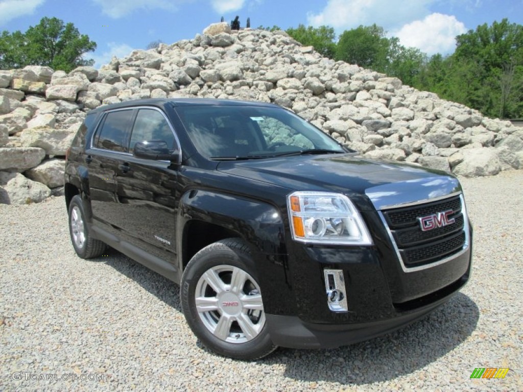 Onyx Black 2014 GMC Terrain SLE Exterior Photo #93449275