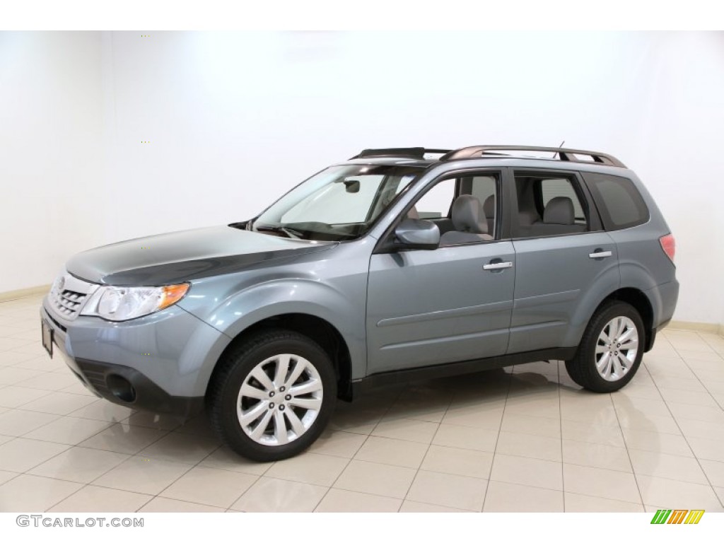 Sage Green Metallic 2011 Subaru Forester 2.5 X Premium Exterior Photo #93449389