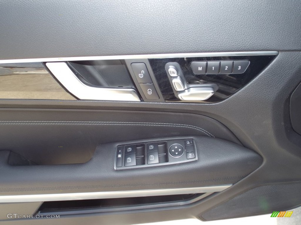 2014 E 350 Coupe - Paladium Silver Metallic / Black photo #6