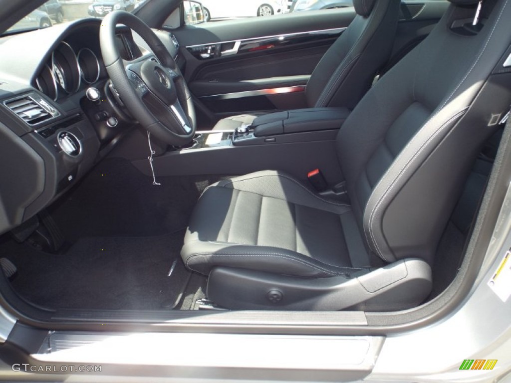 2014 E 350 Coupe - Paladium Silver Metallic / Black photo #7