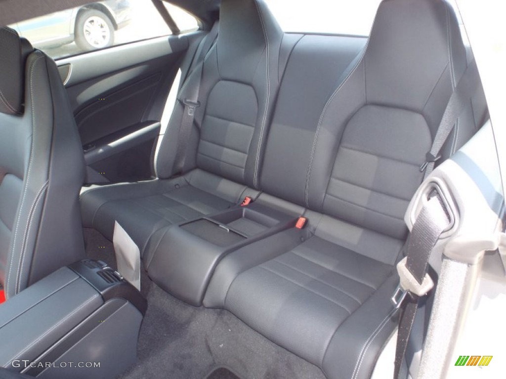 2014 E 350 Coupe - Paladium Silver Metallic / Black photo #8