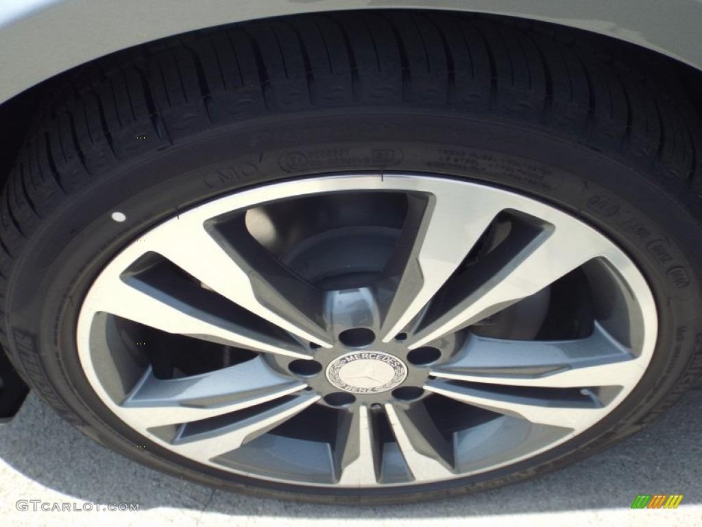 2014 E 350 Coupe - Paladium Silver Metallic / Black photo #10