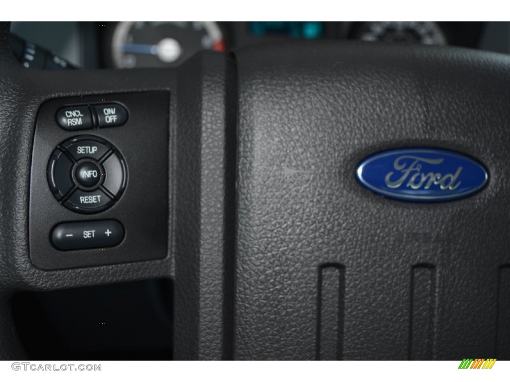 2015 F250 Super Duty XL Super Cab - Oxford White / Steel photo #12