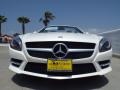 2014 Diamond White Metallic Mercedes-Benz SL 550 Roadster  photo #2