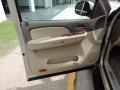 2009 Chevrolet Suburban Light Cashmere/Dark Cashmere Interior Door Panel Photo