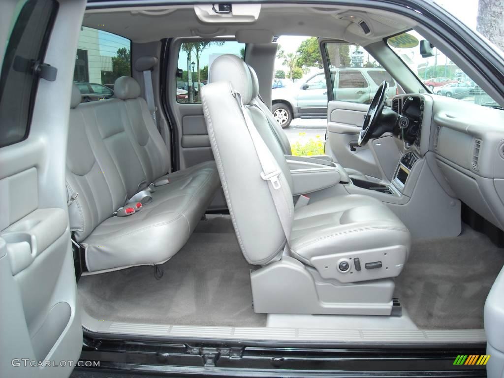 2004 Silverado 1500 LT Extended Cab - Black / Medium Gray photo #23