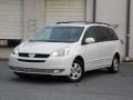 Arctic Frost White Pearl 2004 Toyota Sienna XLE