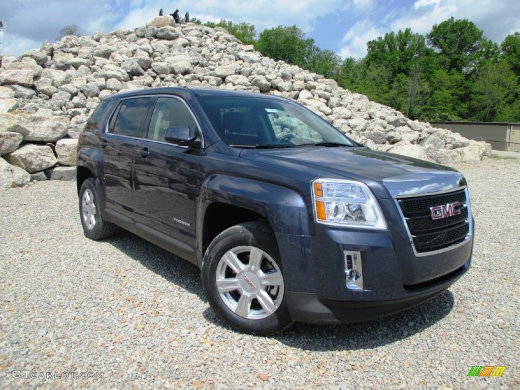 2014 Terrain SLE - Atlantis Blue Metallic / Jet Black photo #1