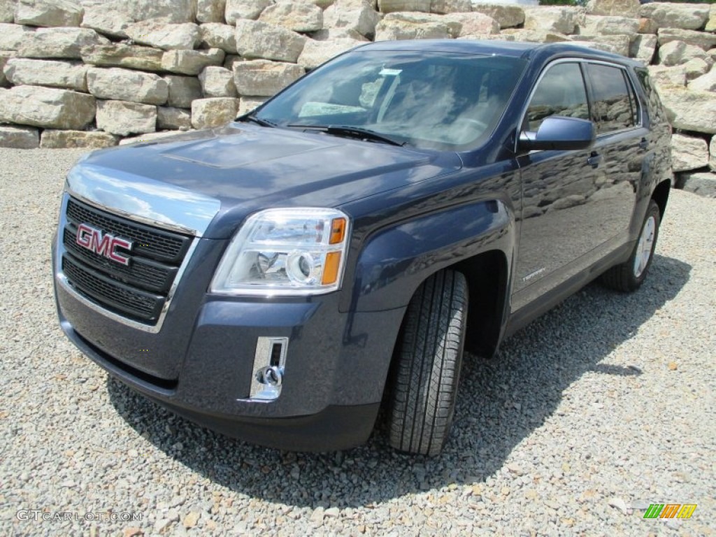 2014 Terrain SLE - Atlantis Blue Metallic / Jet Black photo #2
