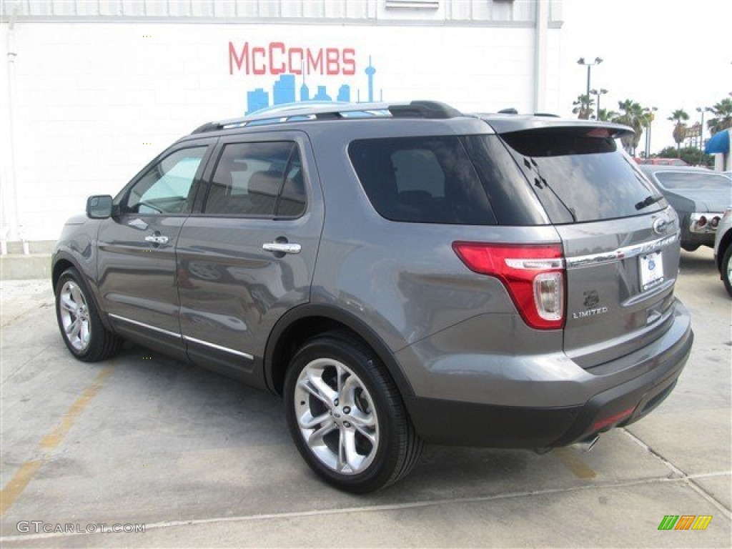 2014 Explorer Limited - Sterling Gray / Charcoal Black photo #4