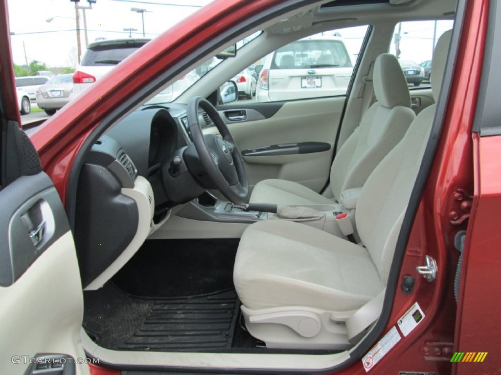 2011 Impreza 2.5i Premium Wagon - Paprika Red Pearl / Ivory photo #11