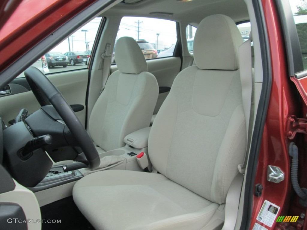 2011 Impreza 2.5i Premium Wagon - Paprika Red Pearl / Ivory photo #14