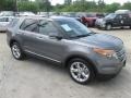 2014 Sterling Gray Ford Explorer Limited  photo #9